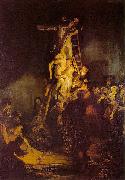 REMBRANDT Harmenszoon van Rijn Descent from the Cross oil